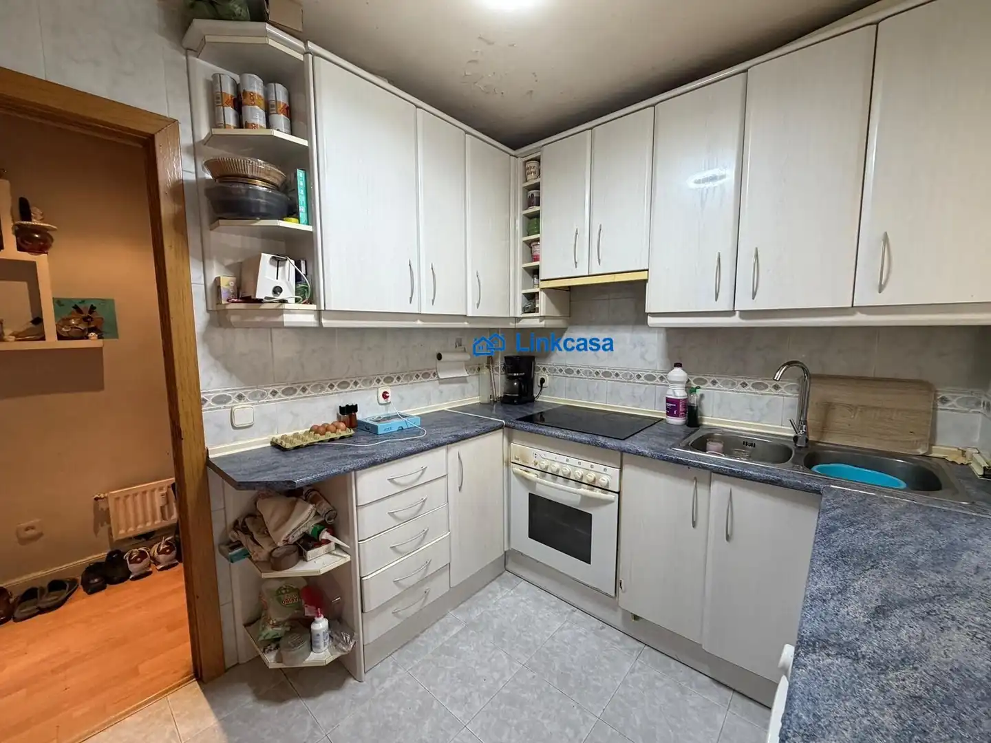 Kitchen of Flat for sale in Móstoles  with Air Conditioner, Heating and Terrace