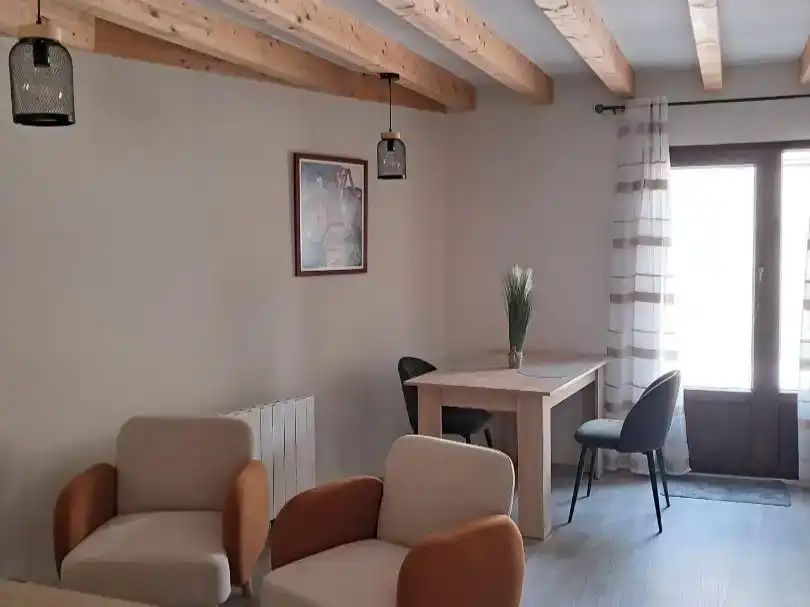 Dining room of Flat for rent in Castrojeriz  with Parquet flooring and Furnished