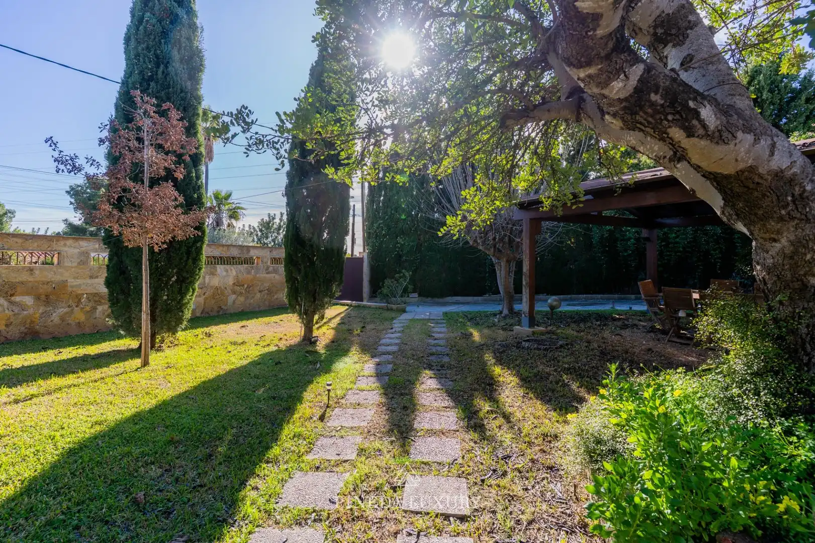 Garden of Houses for sale in L'Eliana