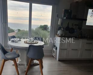 Dining room of Flat to rent in Canet de Mar  with Air Conditioner and Terrace