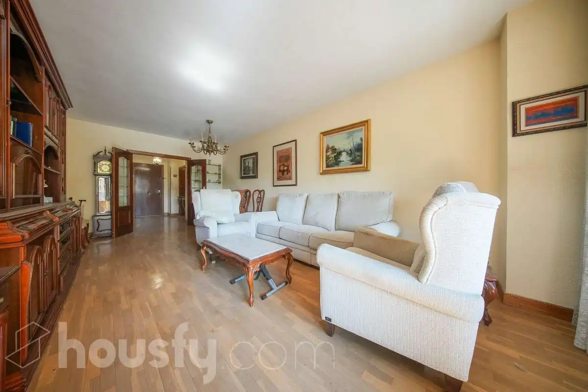 Sala de estar de Piso en venta en Madrid con Aire acondicionado, Calefacción y Jardín privado