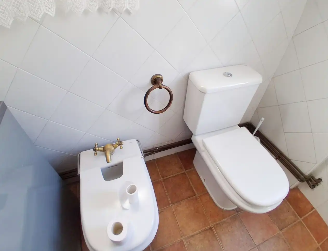 Bathroom of Houses for sale in Mieres (Asturias)  with Heating, Terrace and Storage room