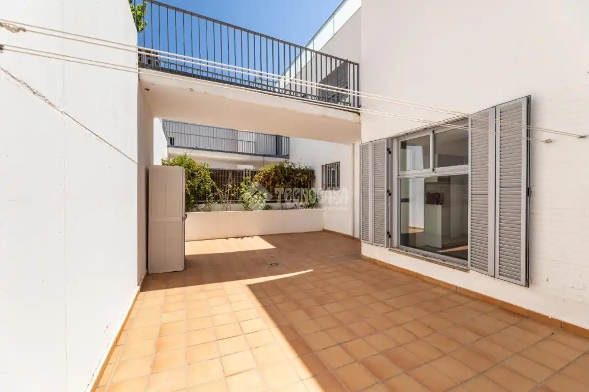 Terrasse von Einfamilien-Reihenhaus zum Verkauf in Torrelodones mit Klimaanlage, Heizung und Terrasse