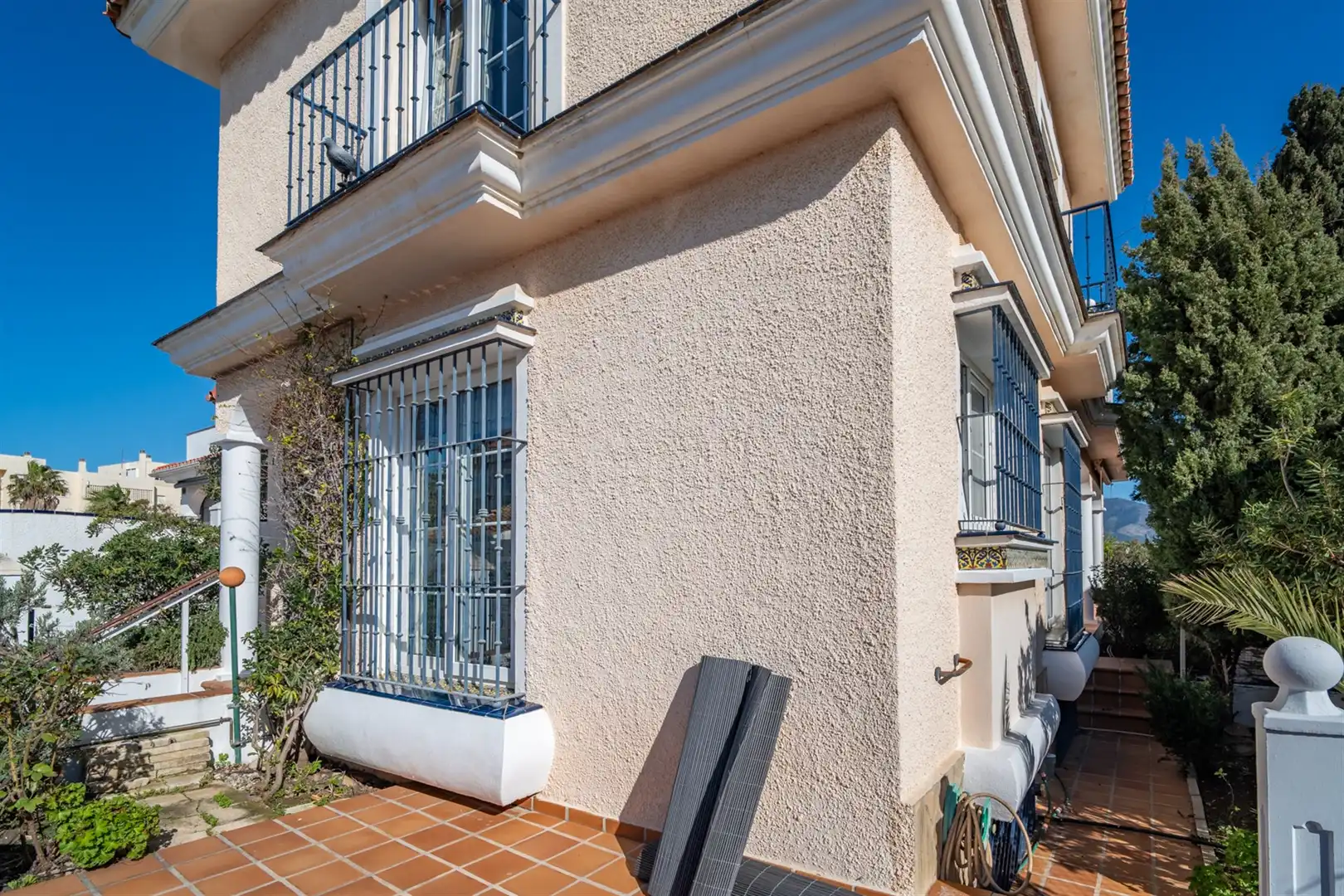 Exterior view of Houses for sale in Fuengirola  with Private garden and Terrace