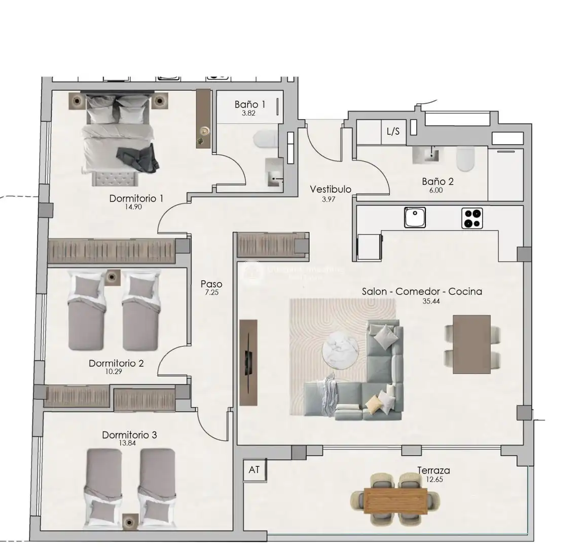 Apartament amb piscina en venda a Santa Pola ciudad, imagen 10