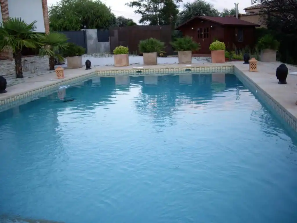 Piscina de Casa o chalet en venta en Villanueva de Perales con Aire acondicionado, Calefacción y Jardín privado