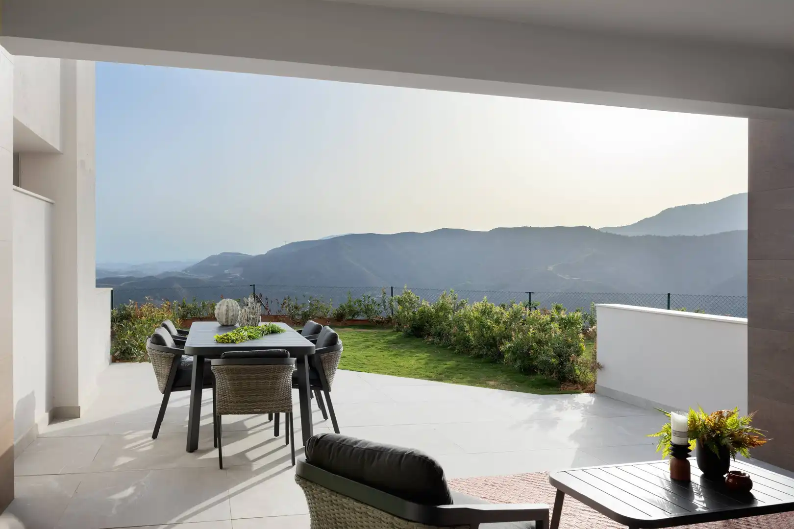 Terraza de Casa adosada en venta en Istán con Aire acondicionado, Calefacción y Jardín privado
