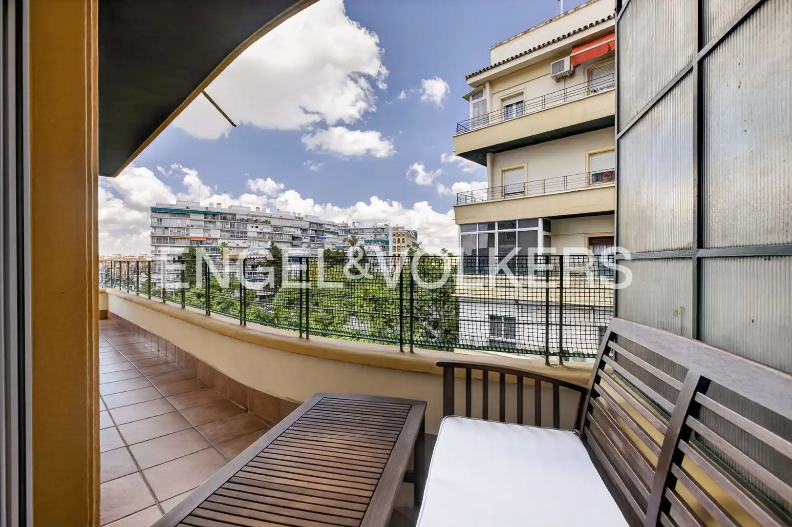 Terrace of Flat for sale in Sevilla  with Heating, Parquet flooring and Terrace