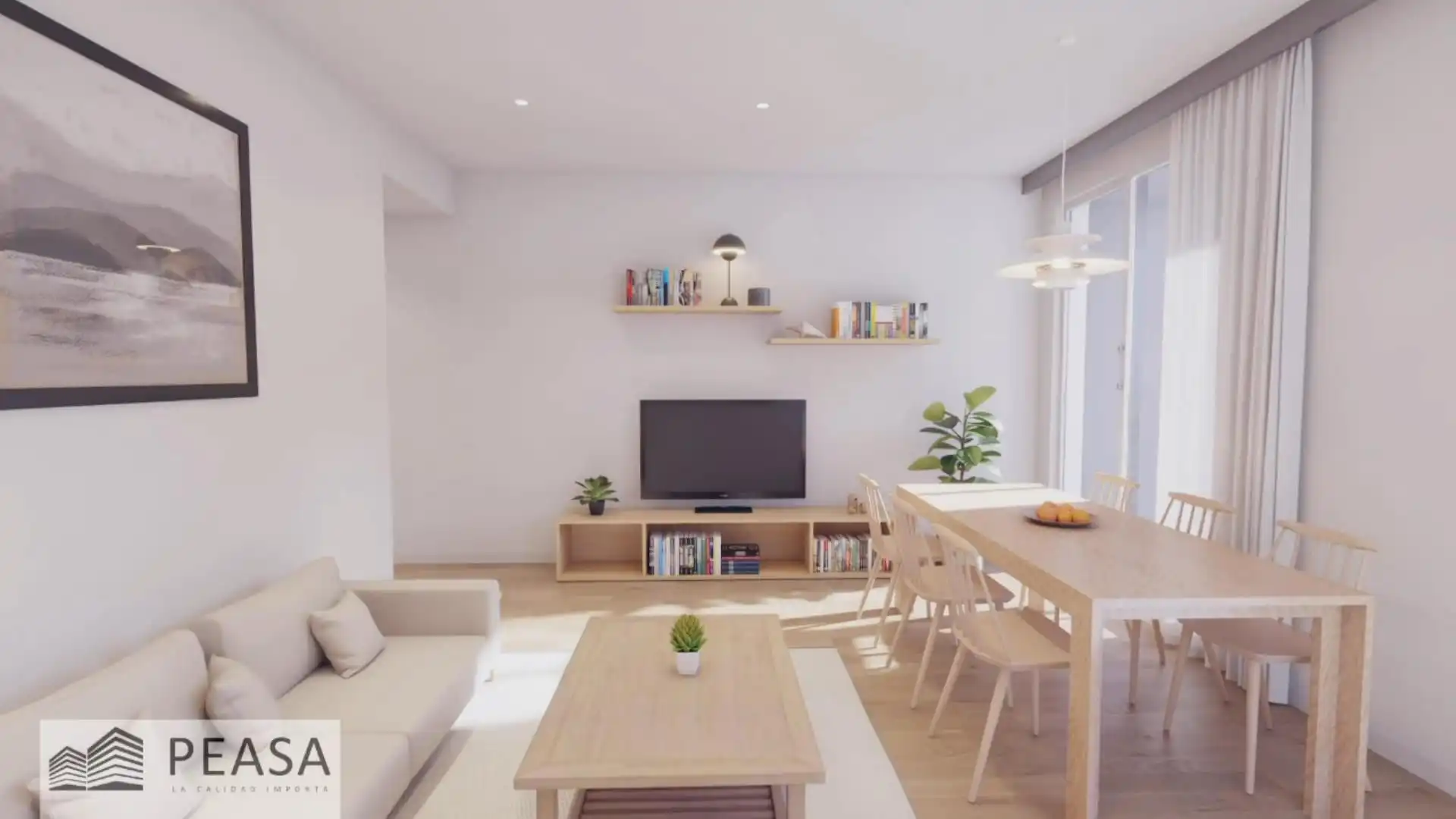 Wohnzimmer von Wohnung zum Verkauf in Monzón mit Abstellraum