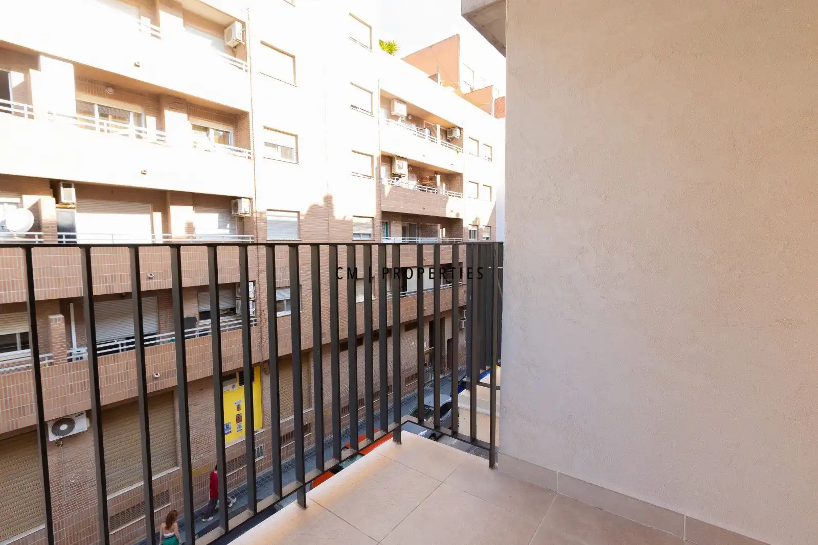 Balcony of Flat for rent in Valencia  with Air Conditioner, Heating and Furnished
