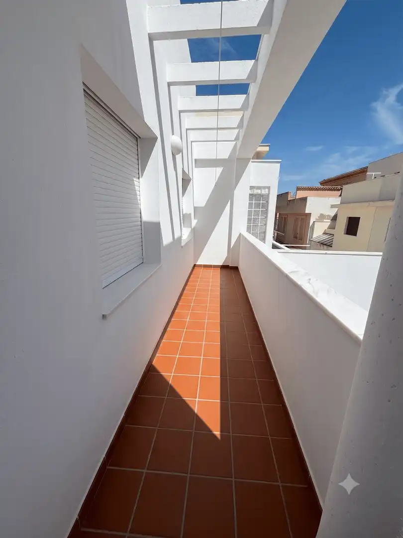 Terraza de Piso en venta en San José del Valle con Aire acondicionado