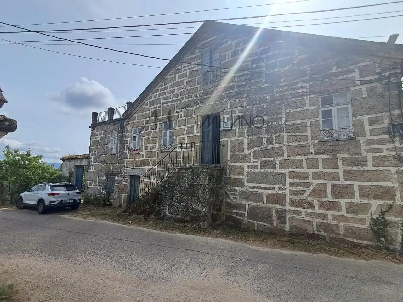 Exterior view of Houses for sale in Salvaterra de Miño  with Private garden