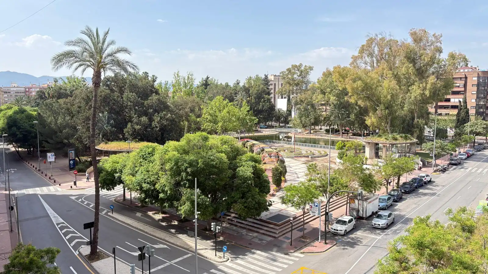 Vista exterior de Piso en venta en Murcia con Aire acondicionado y Balcón