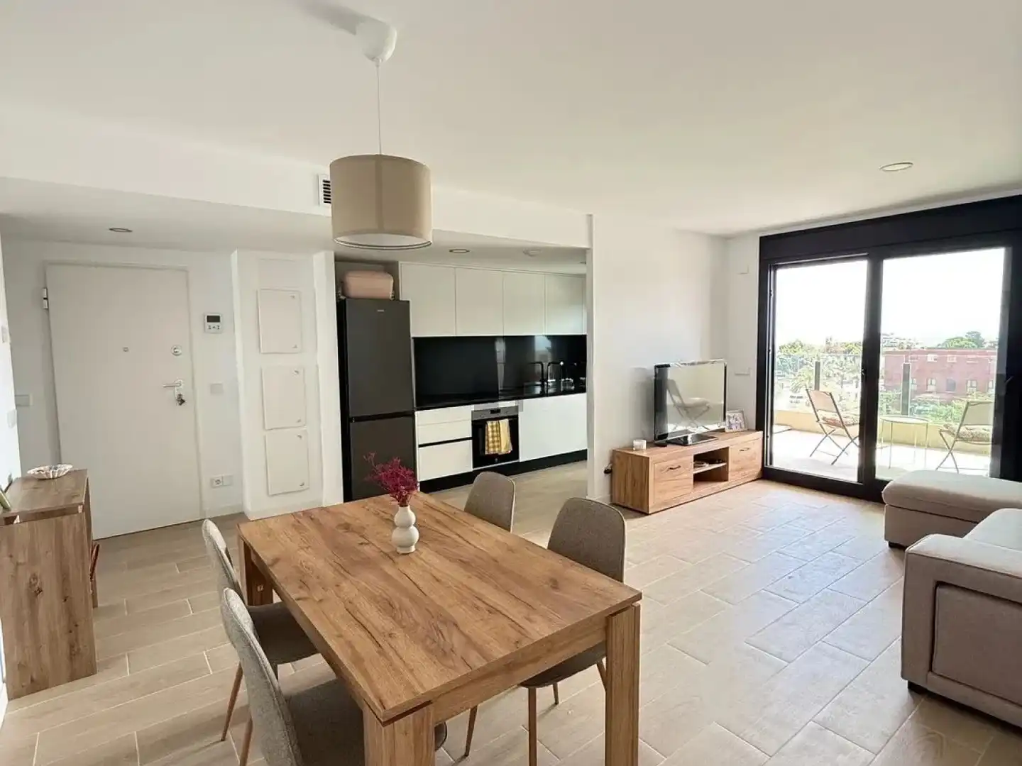 Cocina de Piso de alquiler en El Campello con Aire acondicionado, Calefacción y Piscina