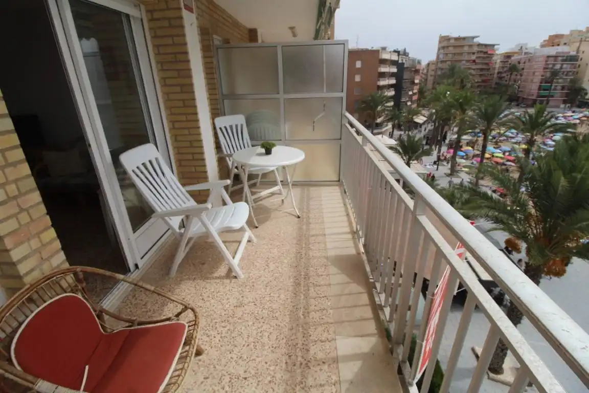 Balcony of Apartments for sale in Torrevieja  with Air Conditioner, Terrace and Furnished