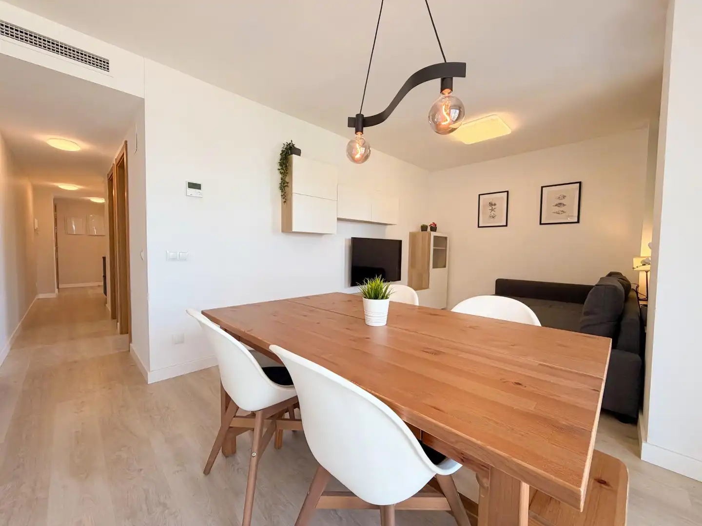 Comedor de Apartamento de alquiler en El Puig de Santa Maria con Aire acondicionado, Calefacción y Terraza