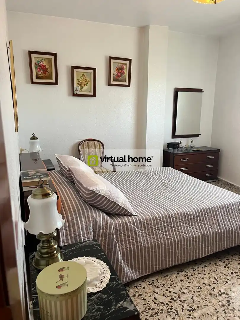 Bedroom of Flat for sale in Villajoyosa / La Vila Joiosa  with Air Conditioner and Furnished
