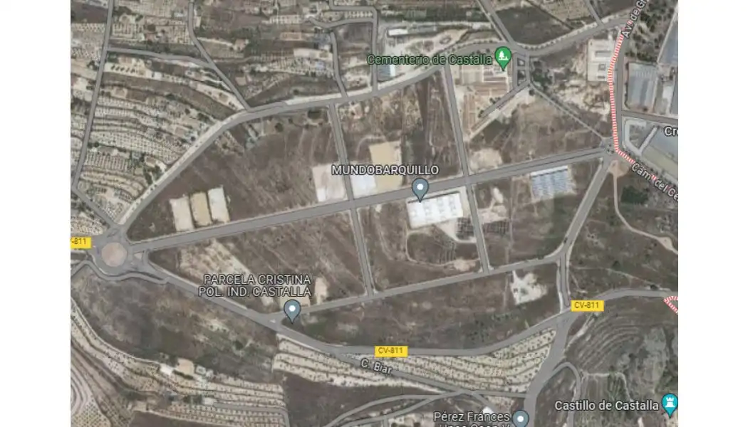 Terreno industriale in vendita a Castalla
