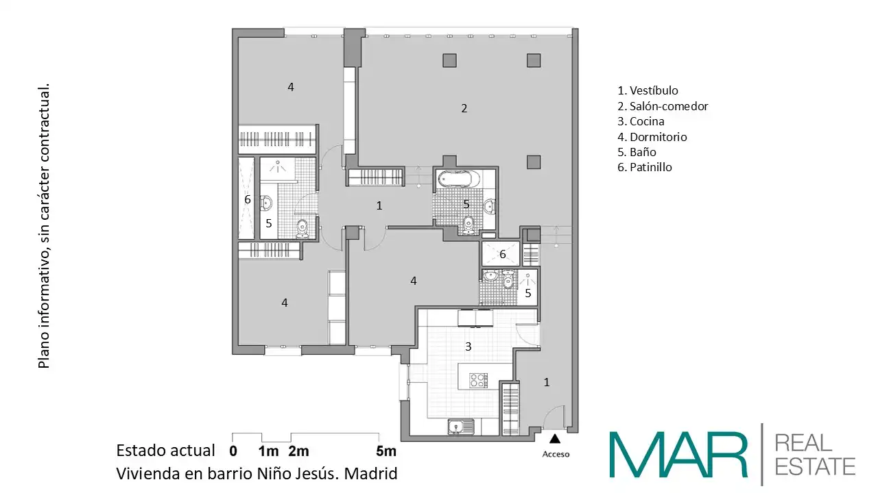 Piso en venta en Madrid con Aire acondicionado, Calefacción y Trastero
