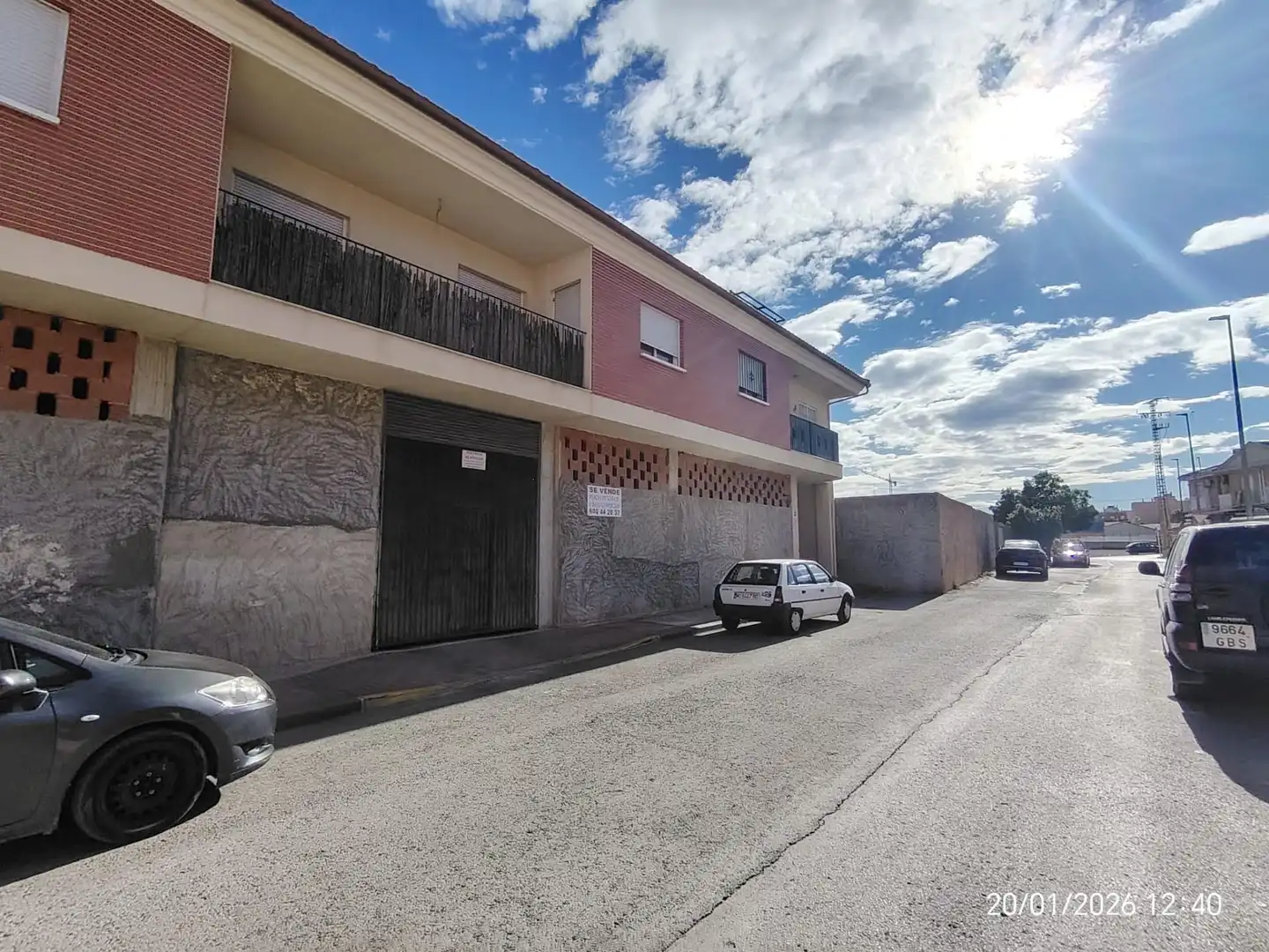 Vista exterior de Garaje en venta en Alcantarilla