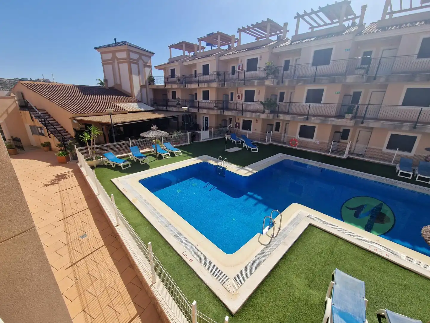 Piscina de Apartamento en venta en Águilas con Aire acondicionado, Jardín privado y Terraza