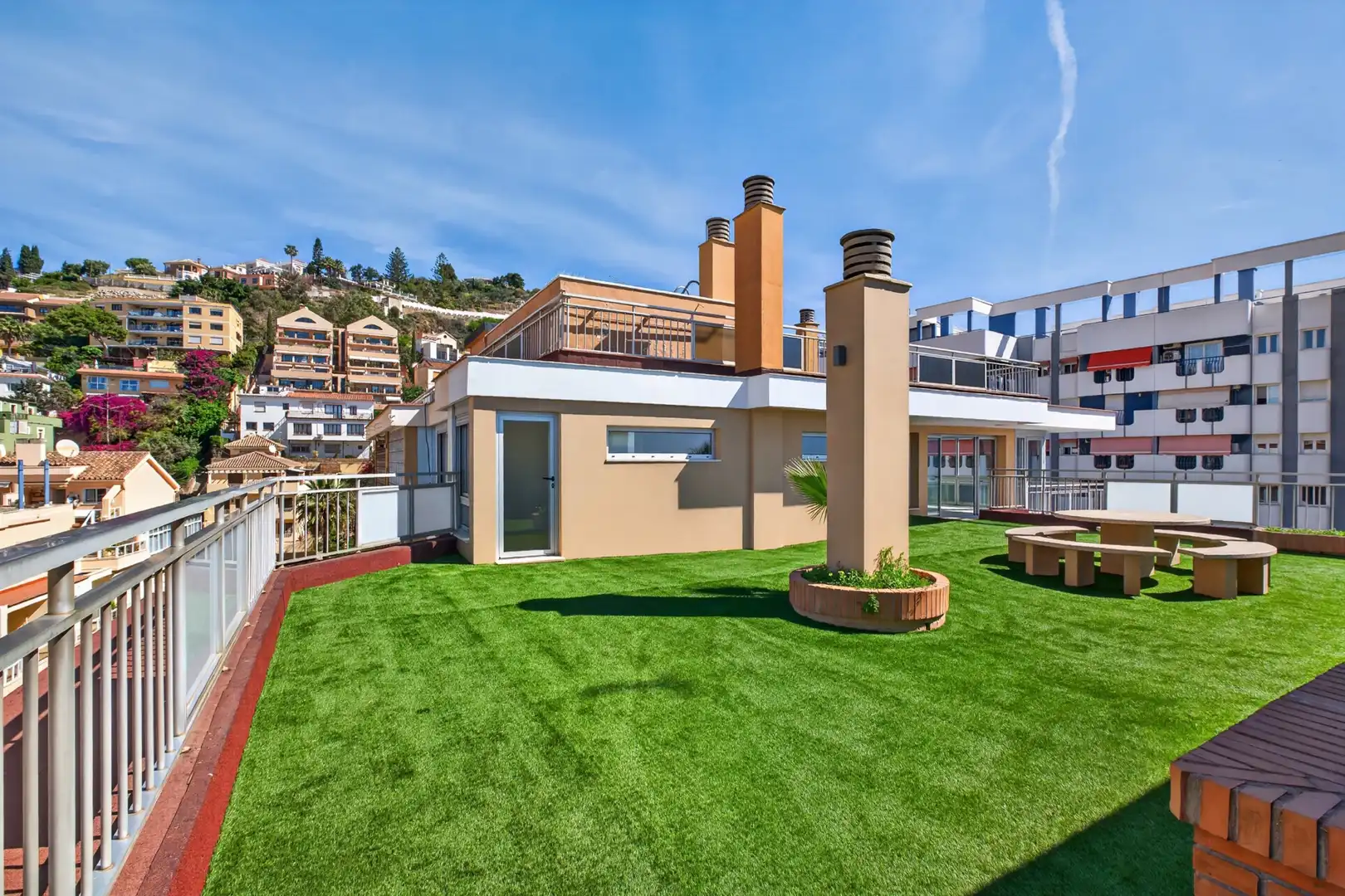 Terraza de Ático en venta en Málaga con Aire acondicionado, Terraza y Piscina