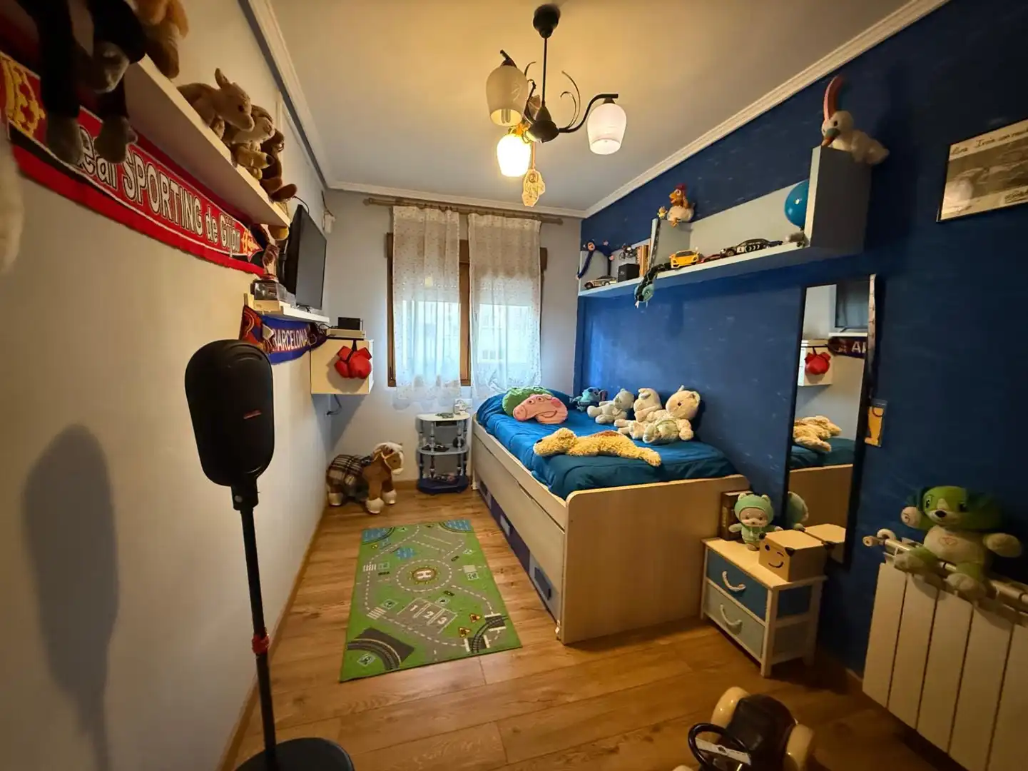 Schlafzimmer von Wohnung zum Verkauf in Castrillón mit Heizung, Privatgarten und Terrasse