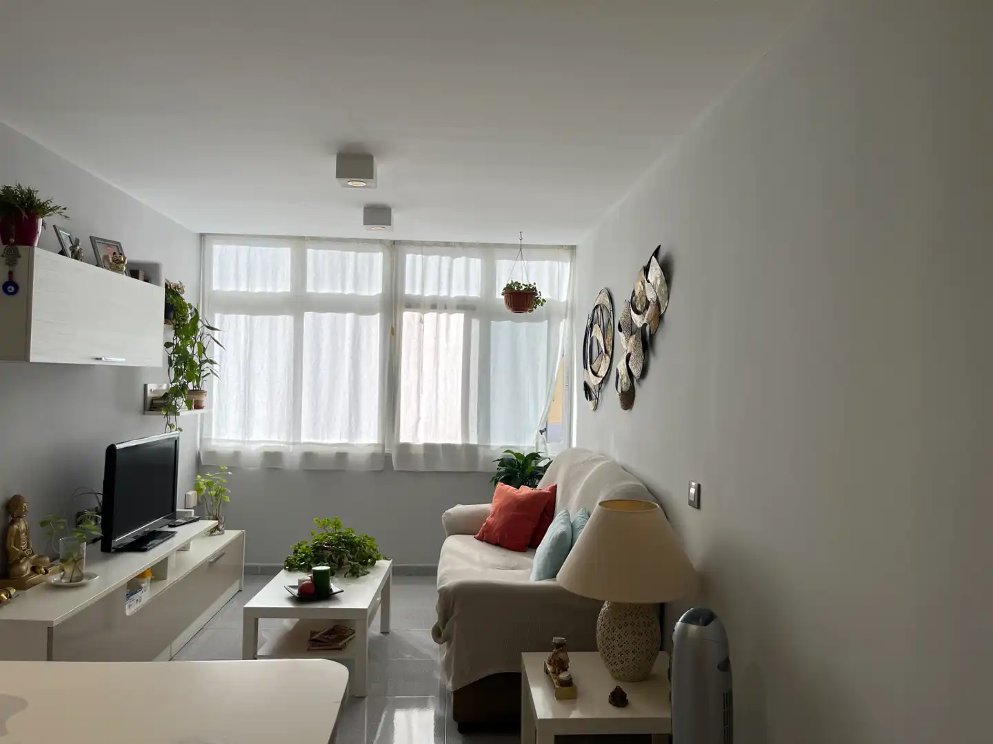 Sala de estar de Piso en venta en Las Palmas de Gran Canaria