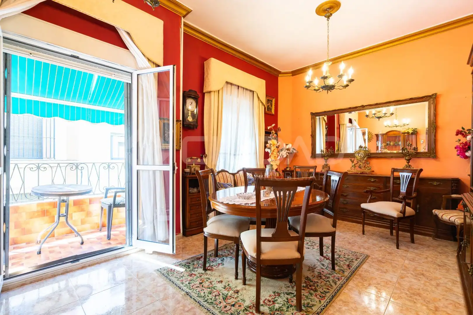 Dining room of Flat for sale in Sevilla  with Air Conditioner, Storage room and Balcony