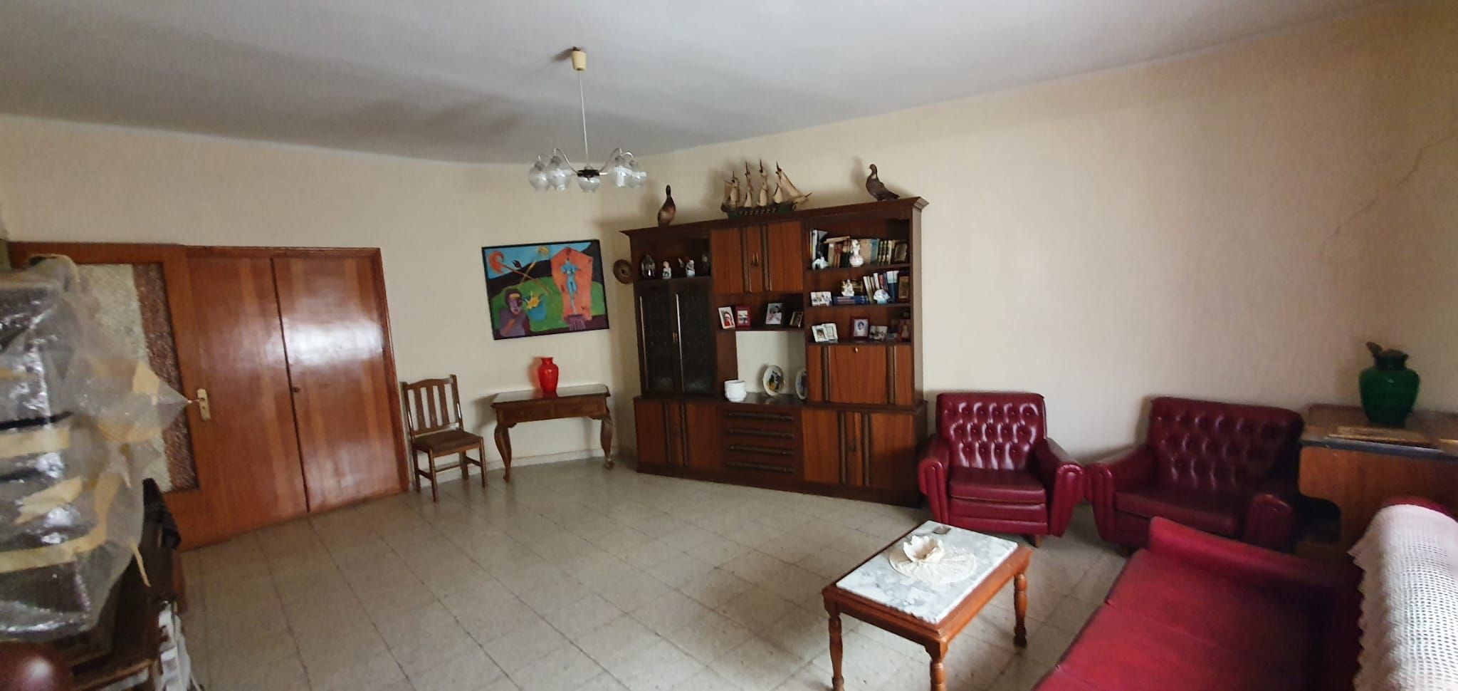 Wohnzimmer von Wohnung zum verkauf in Membrilla mit Heizung, Terrasse und Möbliert