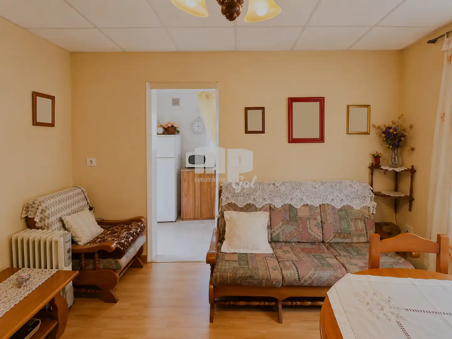 Wohnzimmer von Haus oder Chalet zum Verkauf in Redondela mit Privatgarten