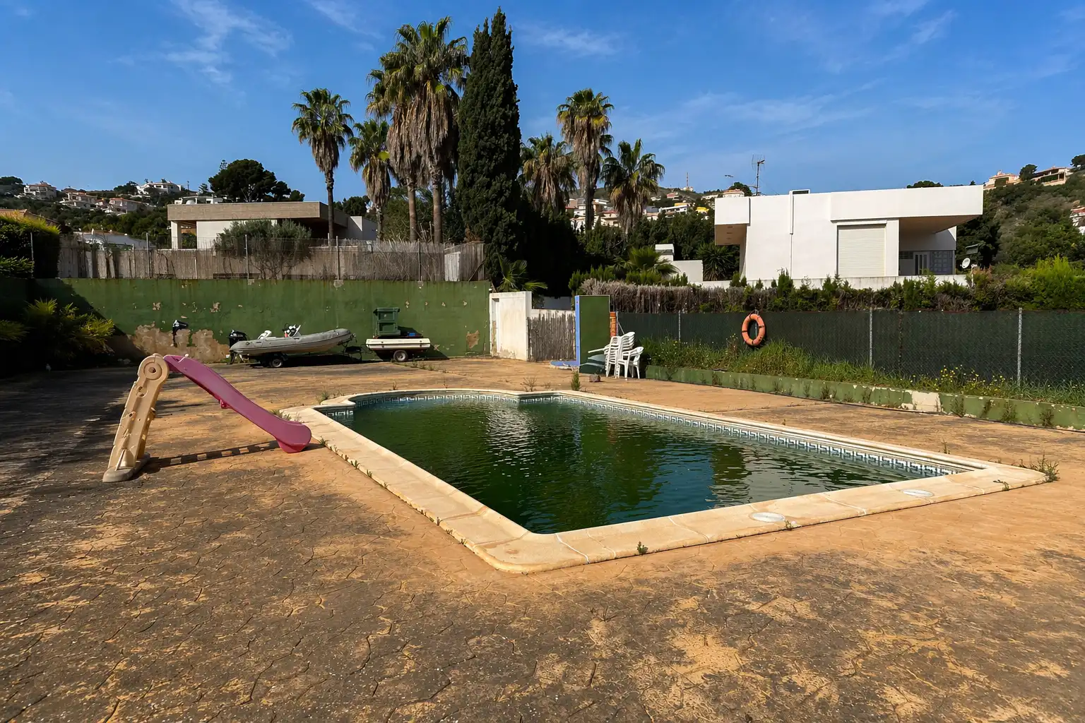 Piscina de Casa adosada en venta en Chiva con Aire acondicionado, Terraza y Amueblado