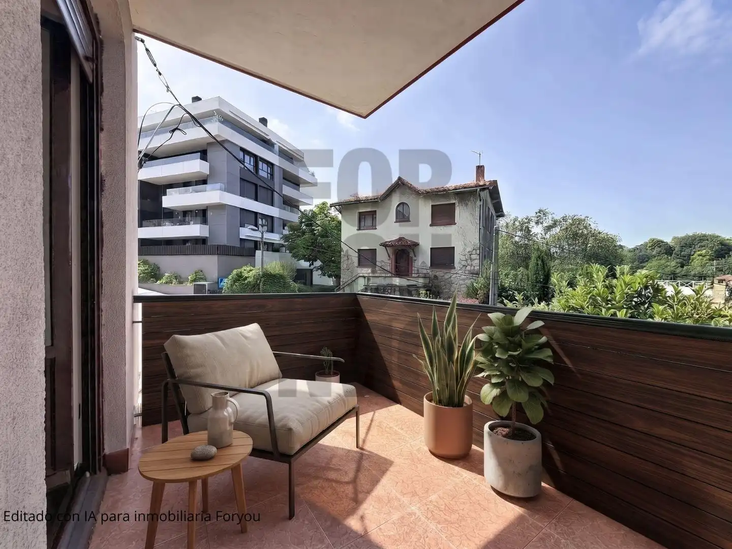 Terrace of Flat for sale in Donostia - San Sebastián   with Heating, Private garden and Terrace