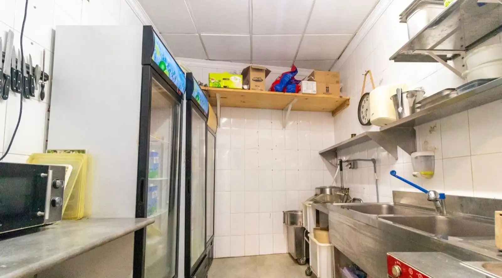 Cuina de Local en venda en Calpe / Calp amb Terrassa i Moblat