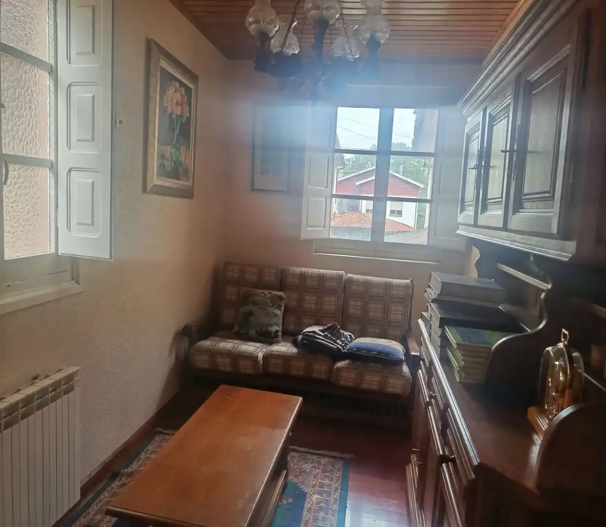 Living room of Houses for sale in Pravia  with Heating, Furnished and Oven