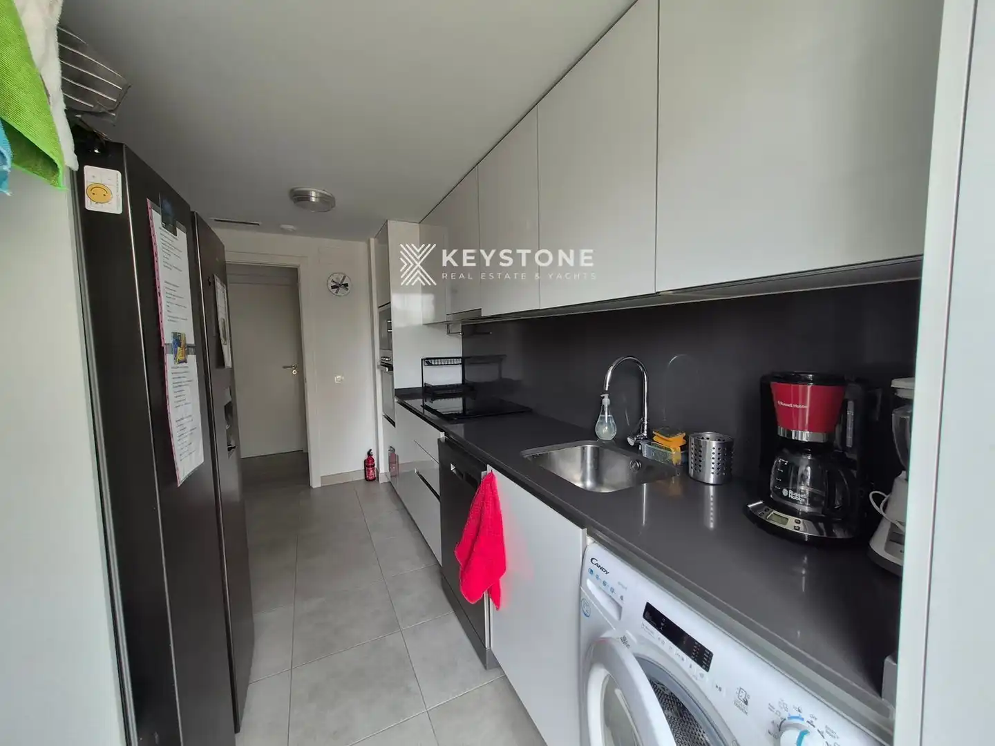 Küche von Wohnung zur Miete in Alicante / Alacant mit Klimaanlage, Heizung und Terrasse