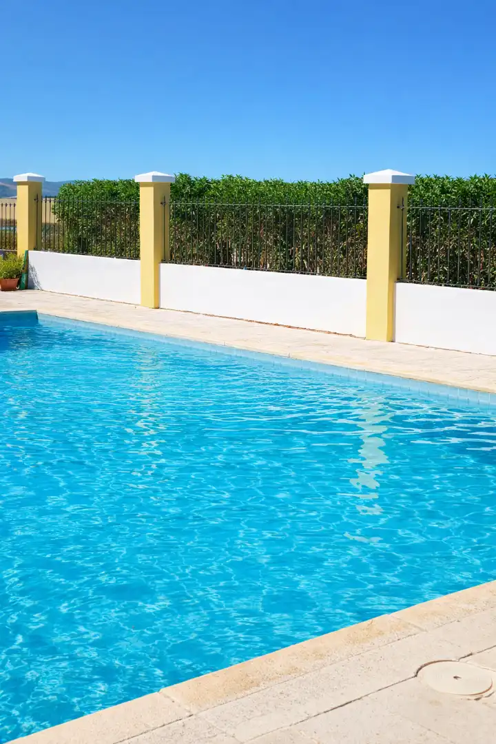 Piscina de Finca rústica en venda en Badajoz amb Jardí privat, Terrassa i Piscina