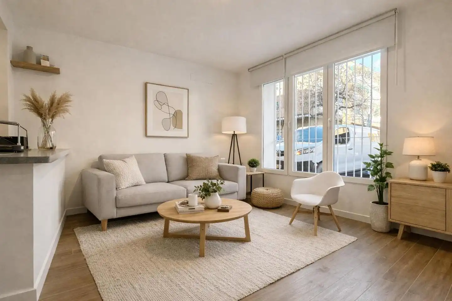 Sala de estar de Planta baja en venta en Alcobendas con Calefacción y Trastero