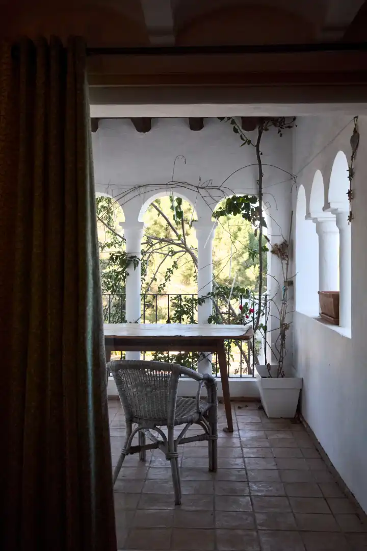 Terrassa de Finca rústica en venda en Sant Joan de Labritja amb Aire condicionat, Jardí privat i Parquet
