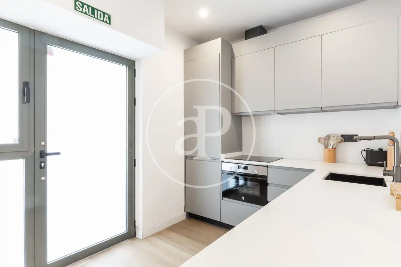 Cocina de Loft en venta en Valencia con Aire acondicionado, Calefacción y Terraza