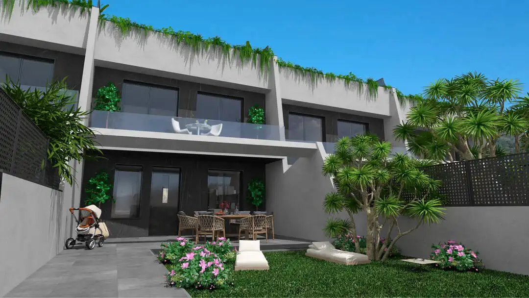 Außenansicht von Wohnung zum Verkauf in Donostia - San Sebastián  mit Klimaanlage, Heizung und Privatgarten