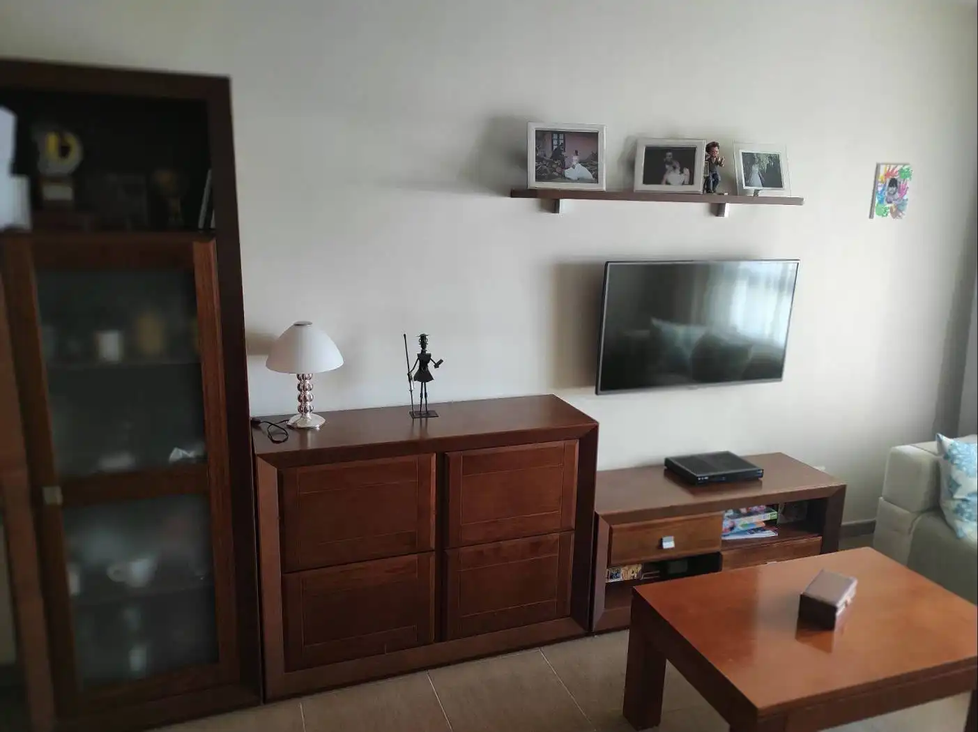 Sala de estar de Apartamento en venta en Ciudad Real con Aire acondicionado, Calefacción y Trastero
