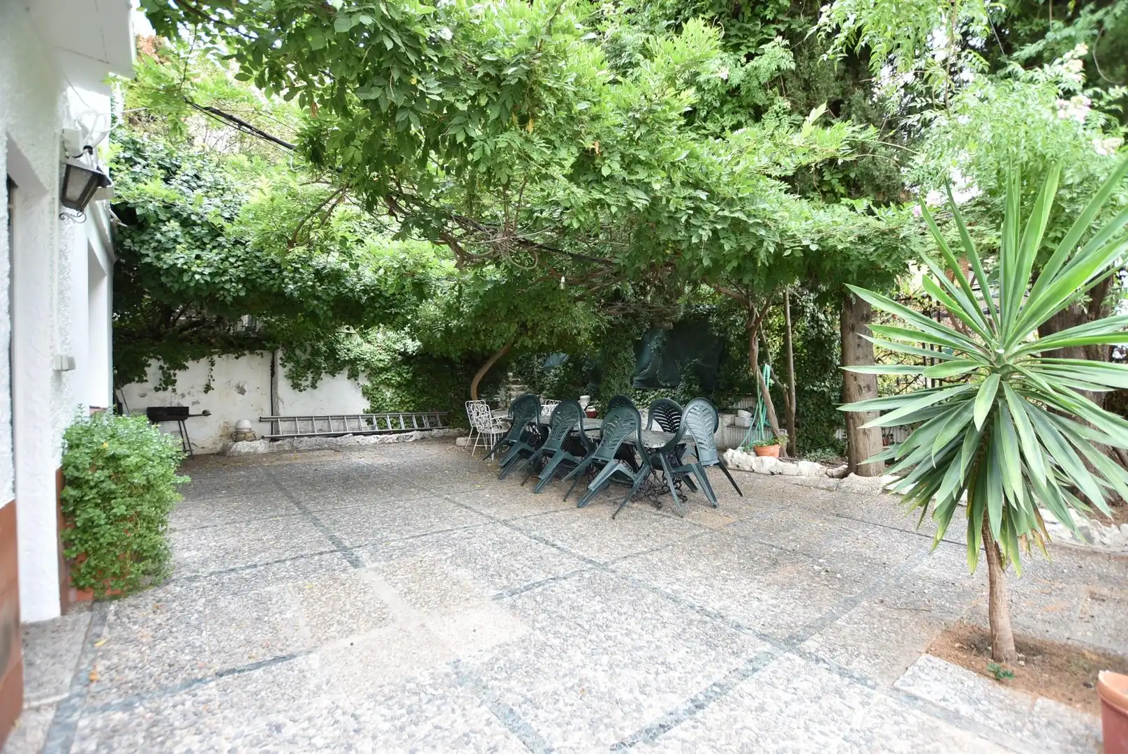 Jardí de Casa o xalet de lloguer en Granada amb Aire condicionat, Terrassa i Piscina