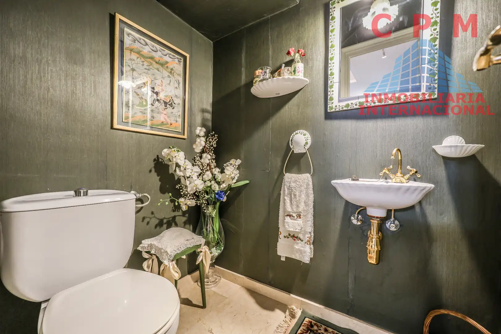 Baño de Casa o chalet en venta en Madrid con Aire acondicionado, Calefacción y Parquet