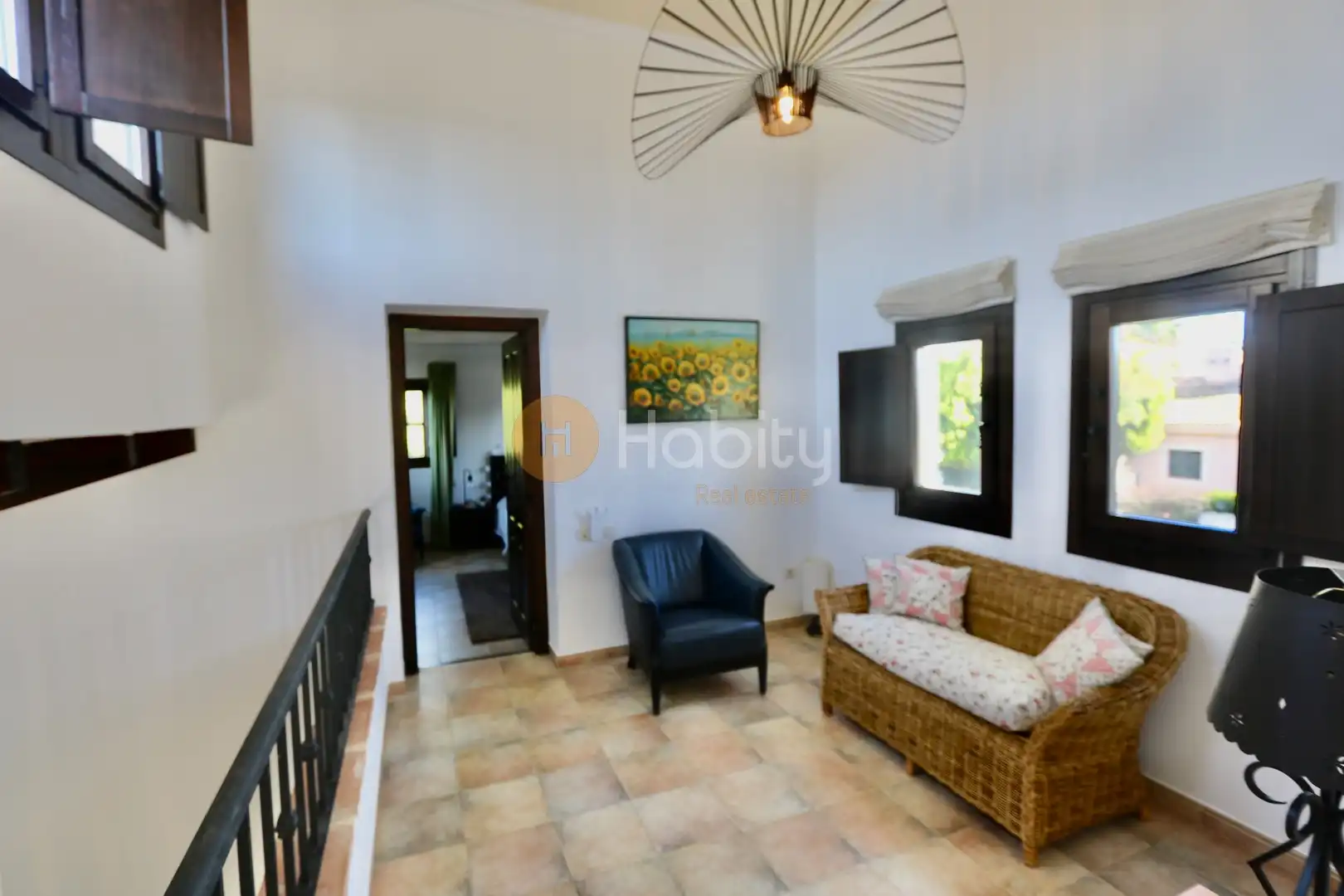 Sala d'estar de Casa o xalet en venda en Fuente Álamo de Murcia amb Aire condicionat, Calefacció i Jardí privat