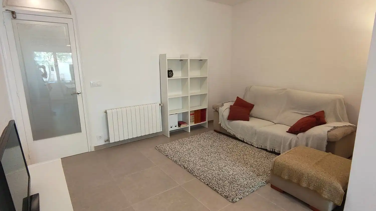 Sala d'estar de Casa o xalet de lloguer en Terrassa amb Jardí privat, Terrassa i Moblat