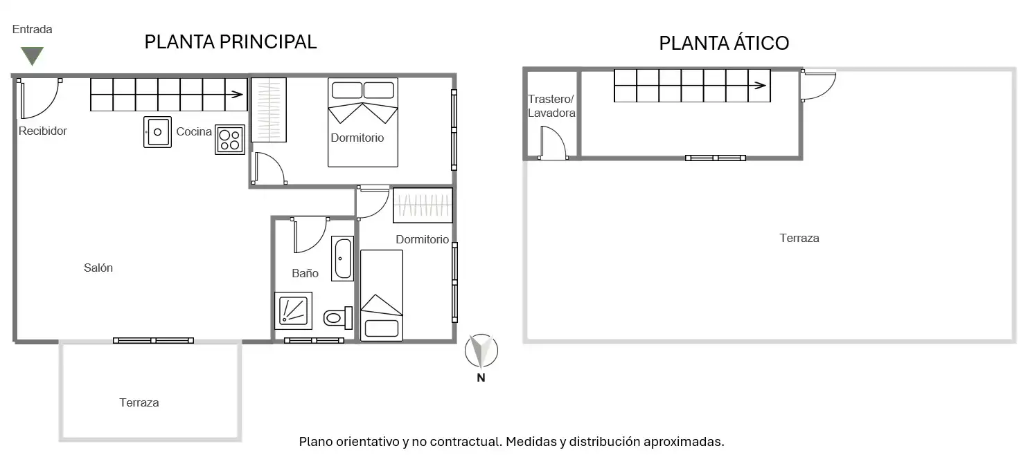 Attic for sale in Moncofa  with Air Conditioner, Heating and Terrace