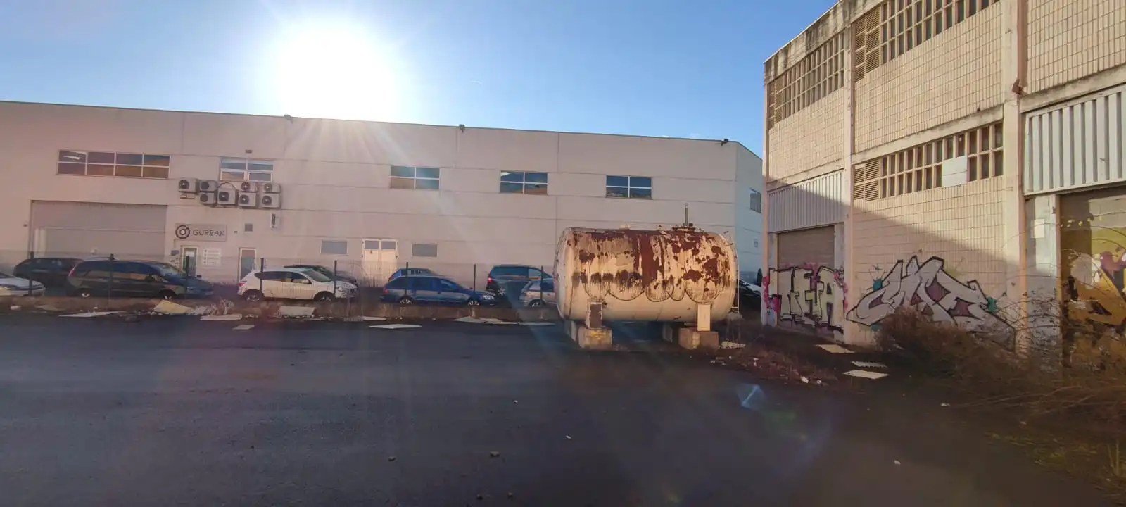 Vista exterior de Nave industrial en venta en Vitoria - Gasteiz