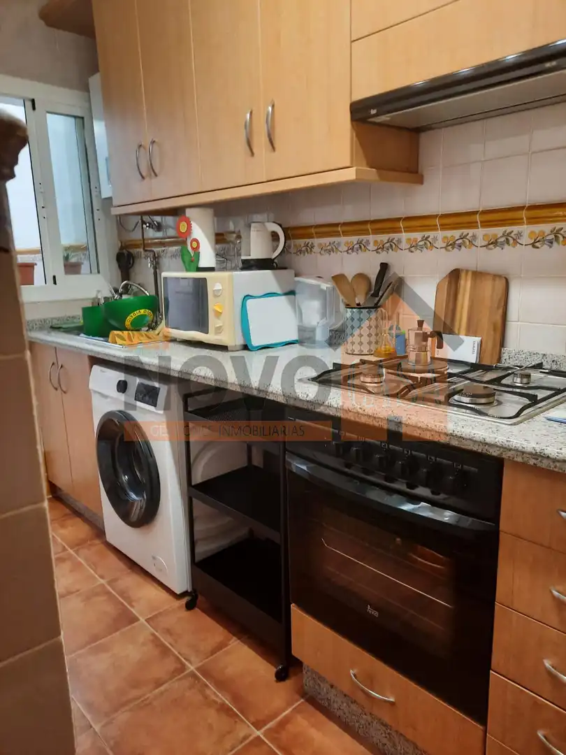 Kitchen of Flat for rent in Valencia  with Air Conditioner