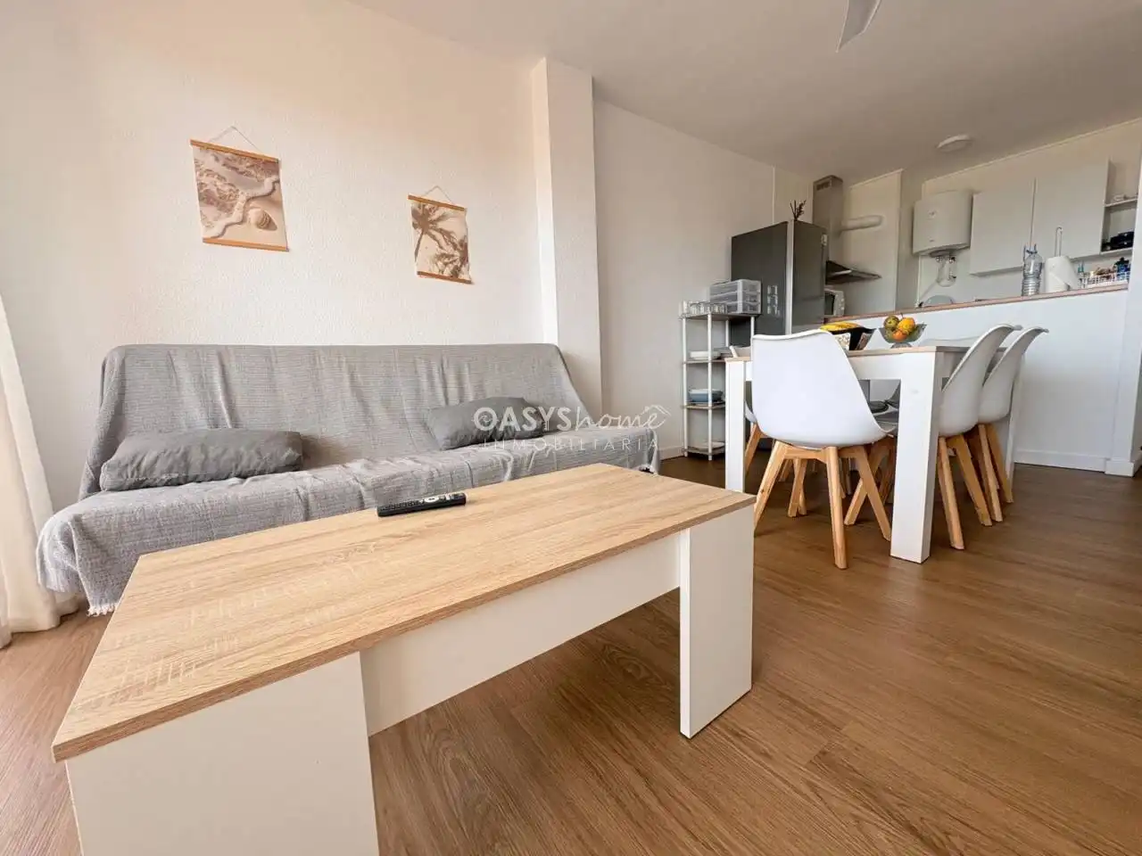 Sala de estar de Piso en venta en La Manga del Mar Menor con Terraza